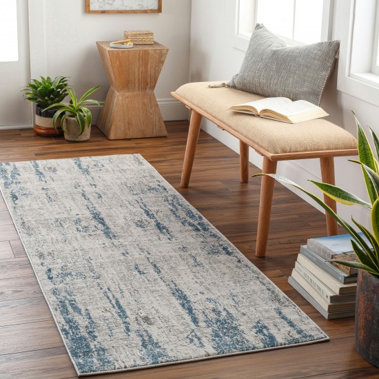 Surya Alpine Blue Rug 2'7" X 7'3"