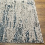 Surya Alpine Blue Rug 2'7" X 7'3"