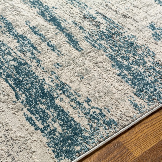 Surya Alpine Blue Rug 2'7" X 7'3"