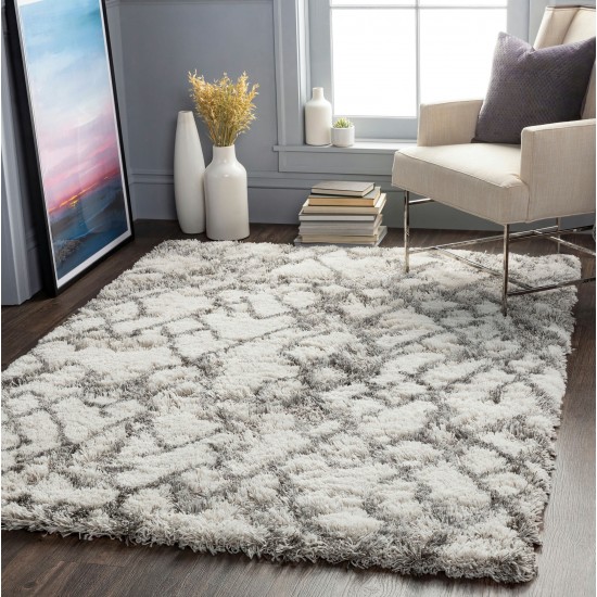 Surya Alta Shag Rug 8'10" X 12' Off-White