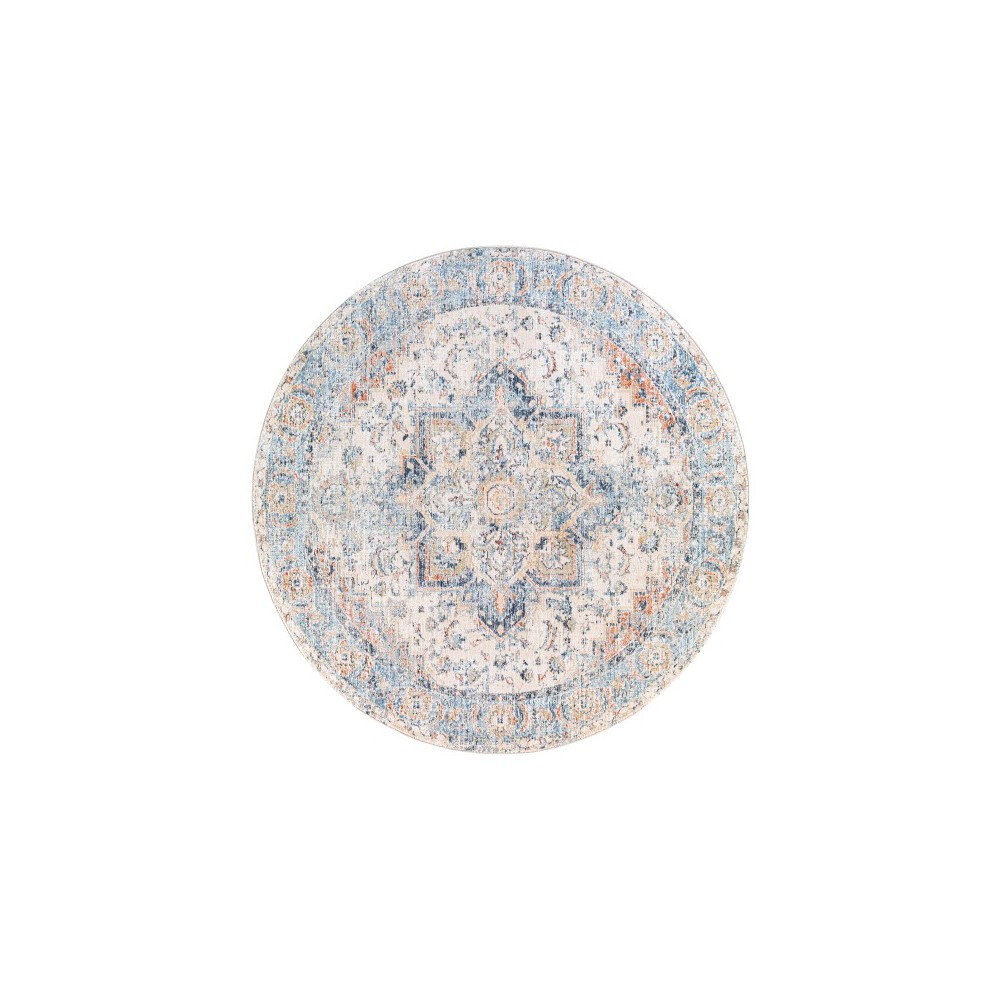 Surya Amore Rug 7'10" Round Navy