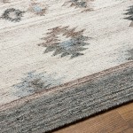 Surya Alyssa Ice Blue Rug 2' X 3'