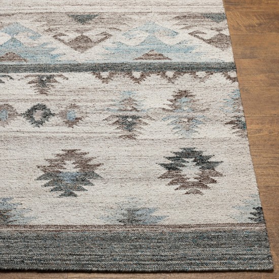 Surya Alyssa Ice Blue Rug 2'6" X 8'