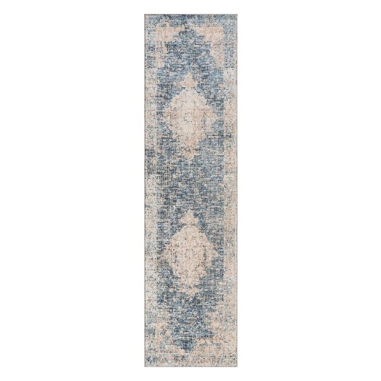 Surya Amore Rug 2'6" X 10' - Navy, Denim