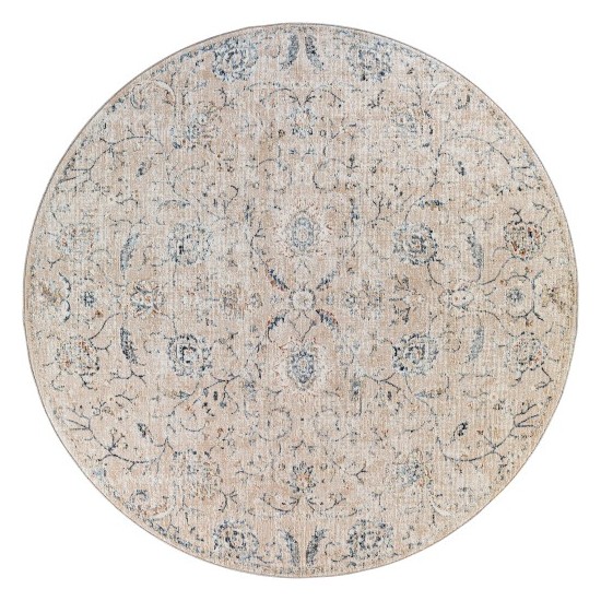 Surya Amore Rug 7'10" Round - Navy