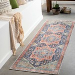 Surya Amelie Navy Rug 2'7" X 14'