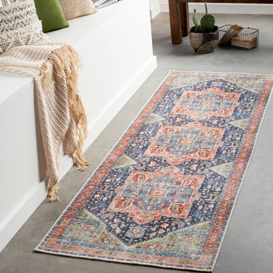 Surya Amelie Navy Rug 2'7" X 16'