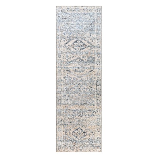 Surya Amore Navy & Denim Rug 2'6" X 10'