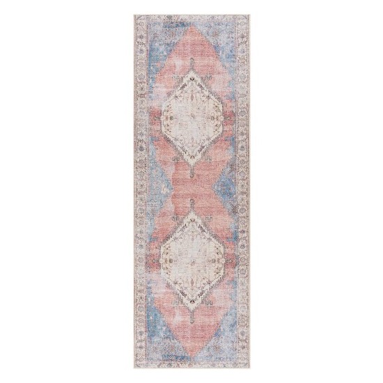 Surya Amelie Rug 2'7" X 14' Light Gray