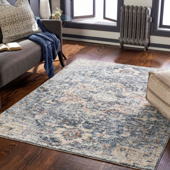 Surya Amore Navy, Denim Rug 2' X 3'