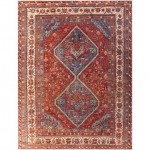 Surya Amelie Rug 7'10" X 10'2" - Dark Blue & Burnt Orange