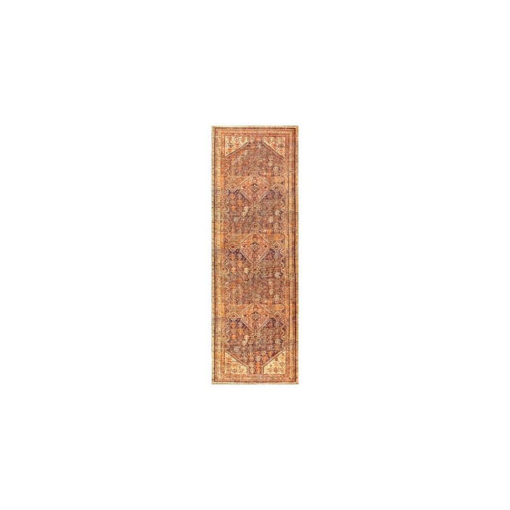 Surya Amelie Rug 2'7" X 7'10" Brown Surya Amelie Rug 2'7" X 7'10" Brown