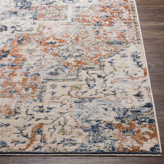 Surya Amore Rug 2'6" X 8' In Navy