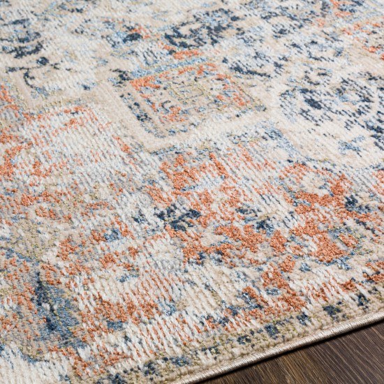 Surya Amore Rug 2'6" X 8' In Navy