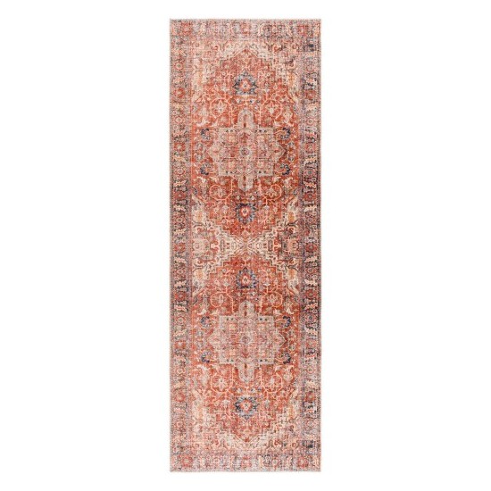 Surya Amelie Rug 2'7" X 7'10" Burnt Orange