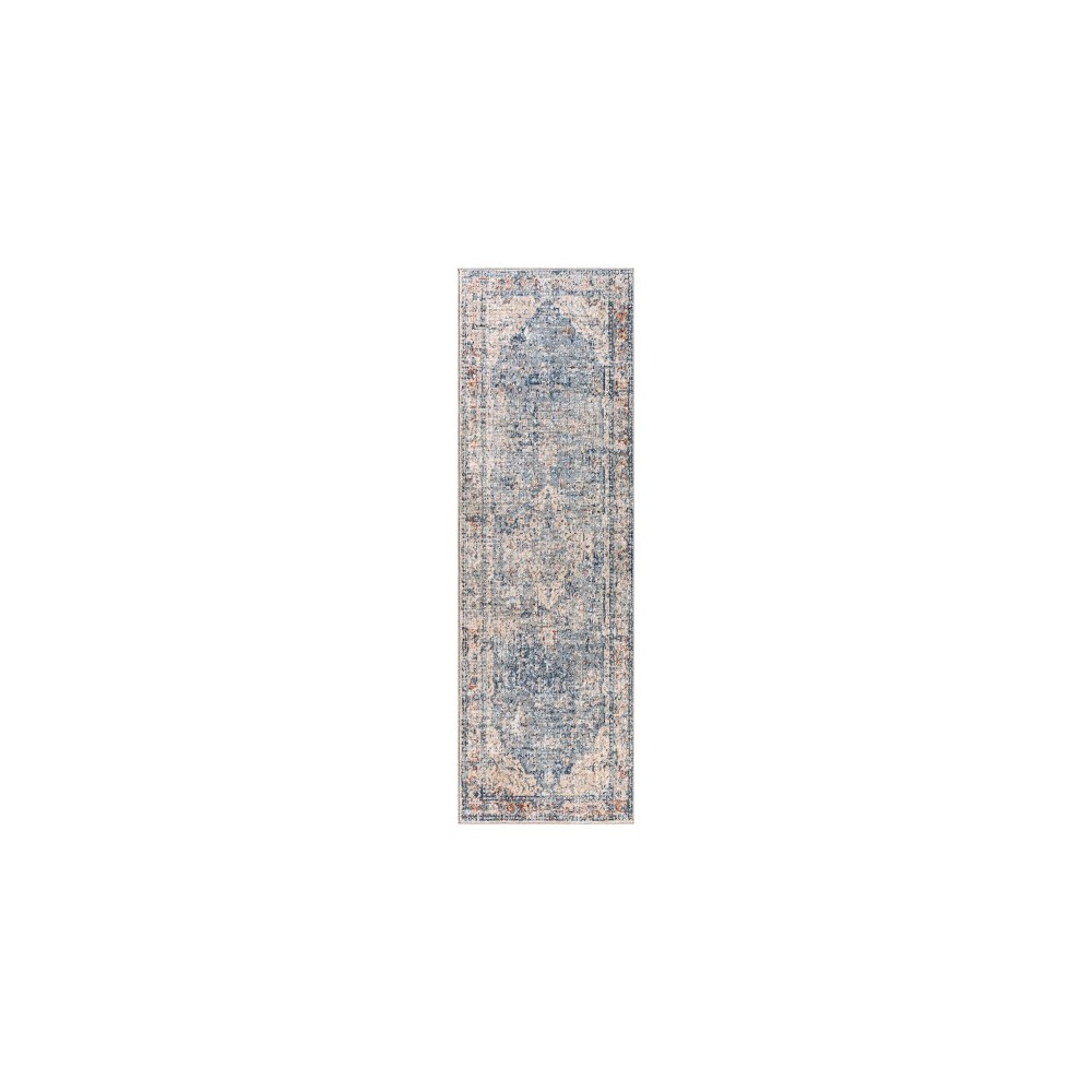 Surya Amore Navy Rug 2'6" X 8'