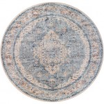 Surya Amore Navy Rug 7'10" Round