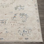 Surya Amore Rug 2'6" X 10' In Denim