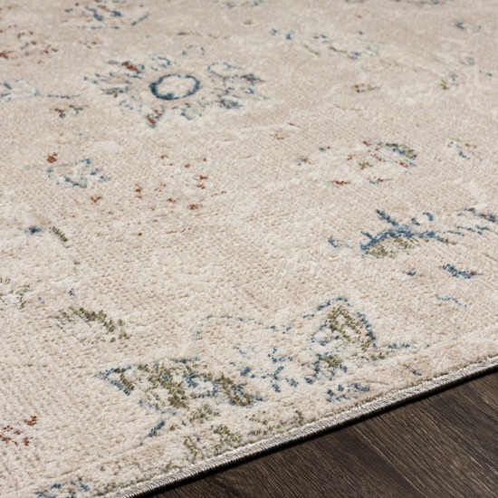 Surya Amore Rug 2'6" X 8' In Denim