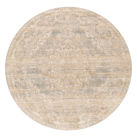 Surya Amore Gray Rug 7'10" Round