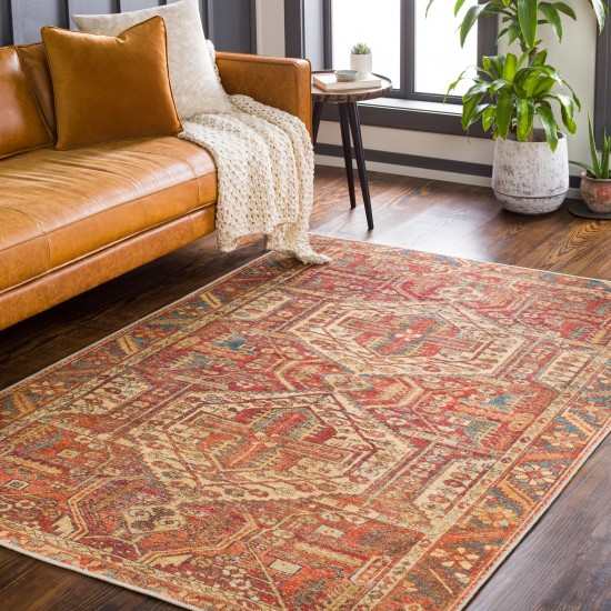 Surya Amelie Rug 2' X 2'11" Brick Red