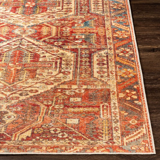 Surya Amelie Rug 5'3" X 7'3" Brick Red