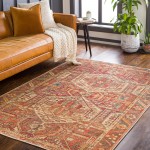 Surya Amelie Rug 7'10" X 10'2" Brick Red