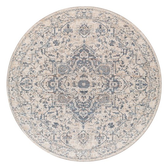 Surya Amore Rug 7'10" Round - Denim