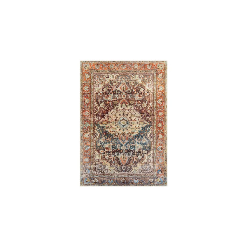 Surya Amelie Charcoal Rug 5'3" X 7'3" Surya Amelie Charcoal Rug 5'3" X 7'3"