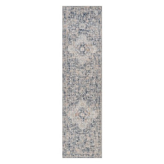 Surya Amore Rug 2'6" X 10' (Dark Blue)