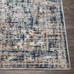 Surya Amore Rug 2'6" X 10' (Dark Blue)