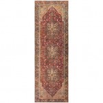 Surya Amelie Dark Red Rug 2'7" X 7'10"