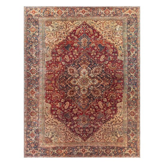 Surya Amelie Dark Red Rug 7'10" X 10'2"