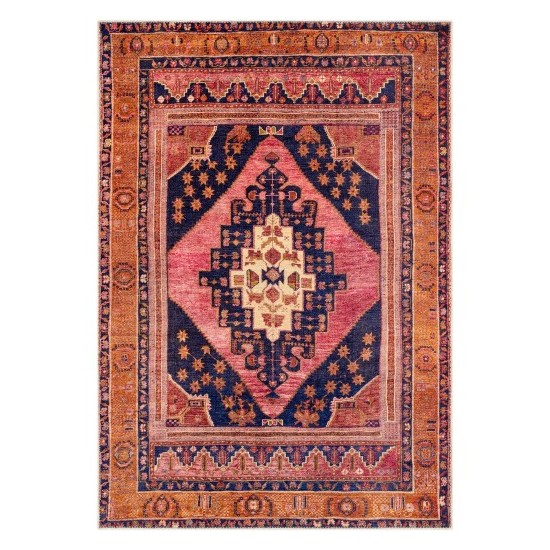 Surya Amelie Rug 2' X 2'11" - Dark Blue & Rose