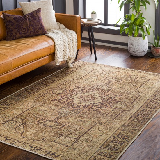 Surya Amelie Brown Rug 5'3" X 7'3"