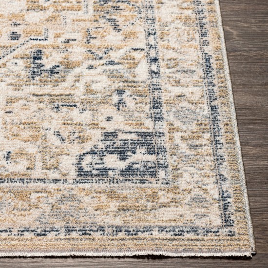 Surya Amore Dark Blue Rug 2'6" X 8'
