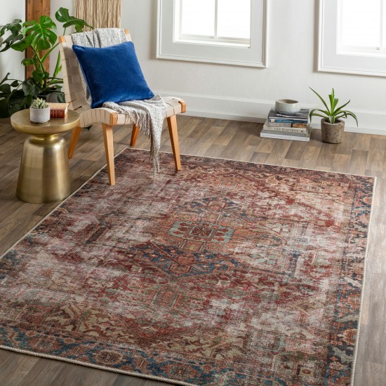 Surya Amelie Rug 2' X 2'11" Burgundy