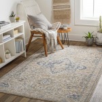 Surya Amore Dark Blue Rug 7'10" Round