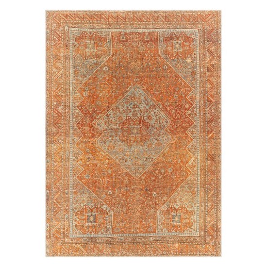 Surya Amelie Rug 2' X 2'11" - Burnt Orange & Orange