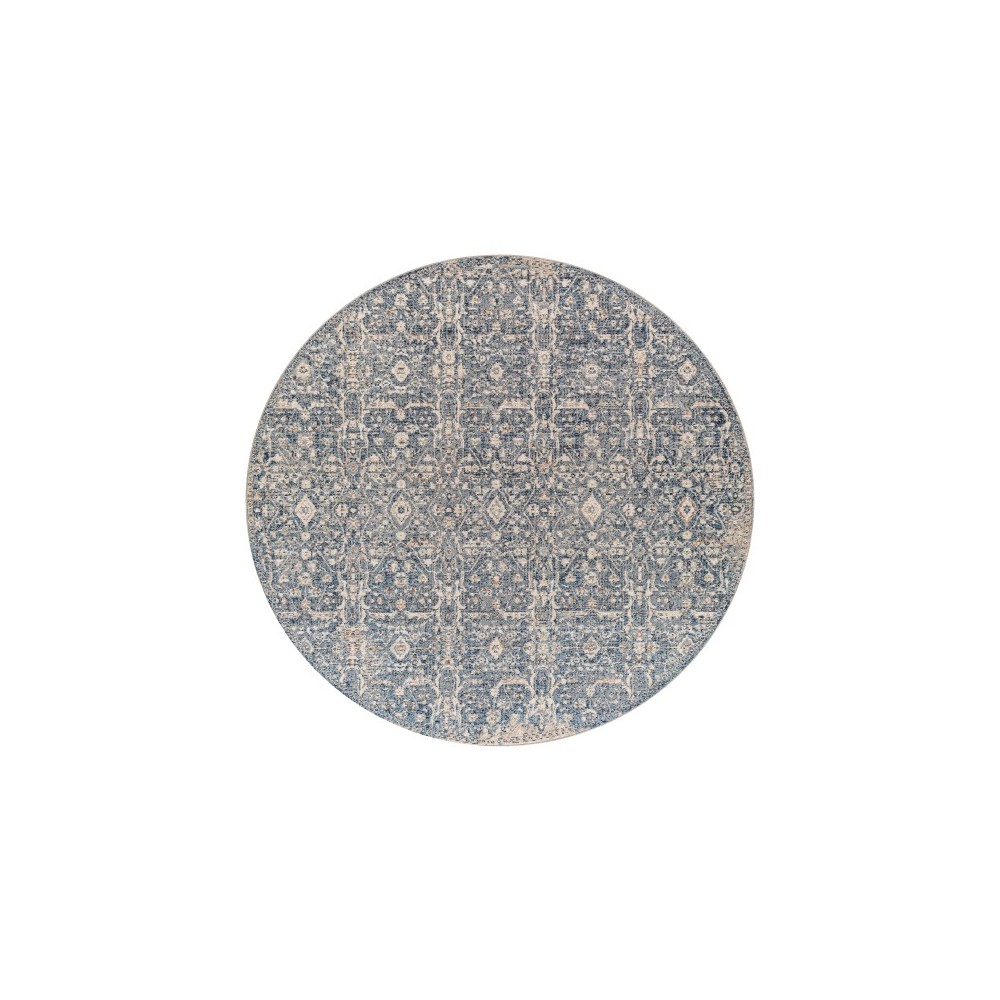 Surya Amore Charcoal Rug 7'10" Round Surya Amore Charcoal Rug 7'10" Round
