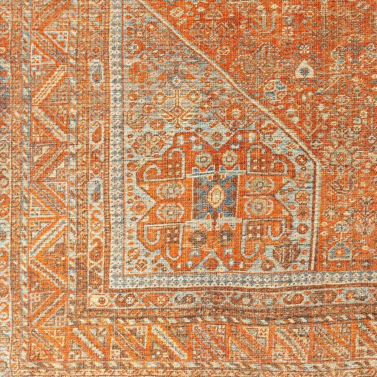 Surya Amelie Rug 7'10" X 10'2" - Burnt Orange & Orange