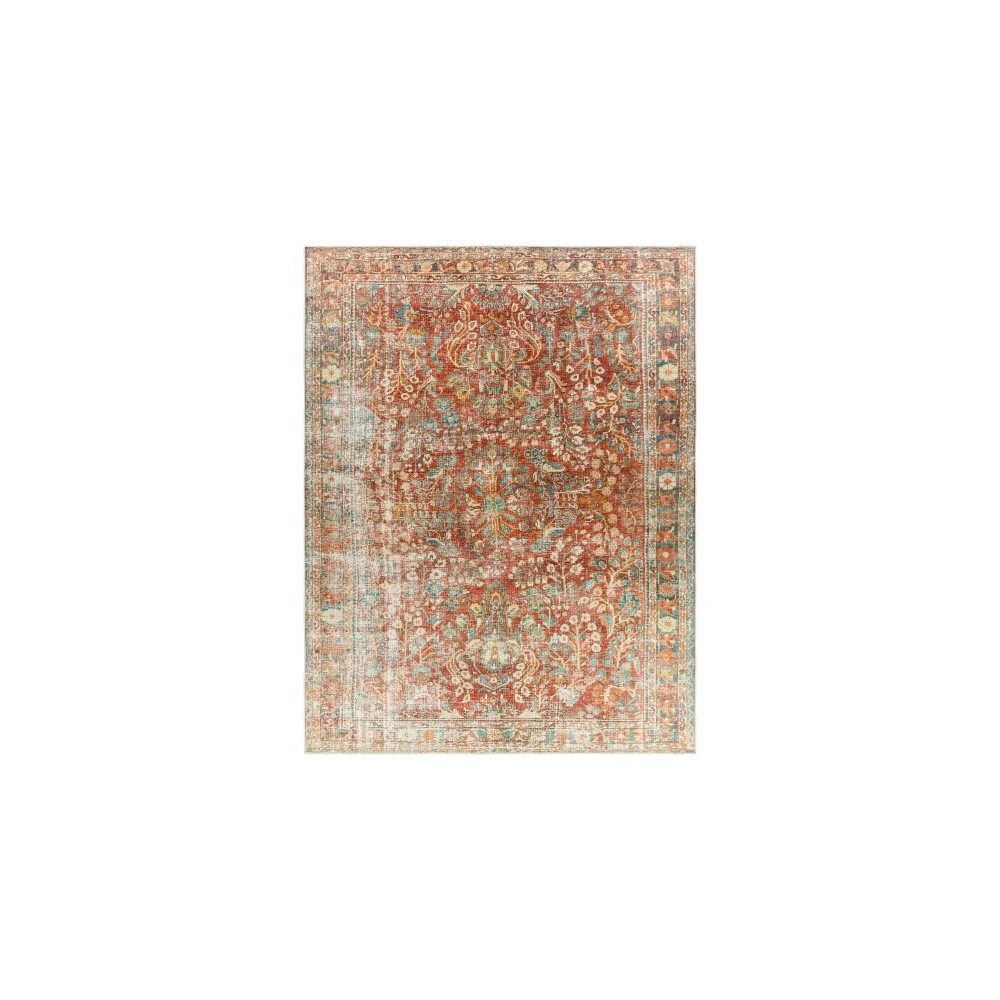 Surya Amelie Rug 7'10" X 10'2" - Brick Red & Dusty Sage Surya Amelie Rug 7'10" X 10'2" - Brick Red & Dusty Sage