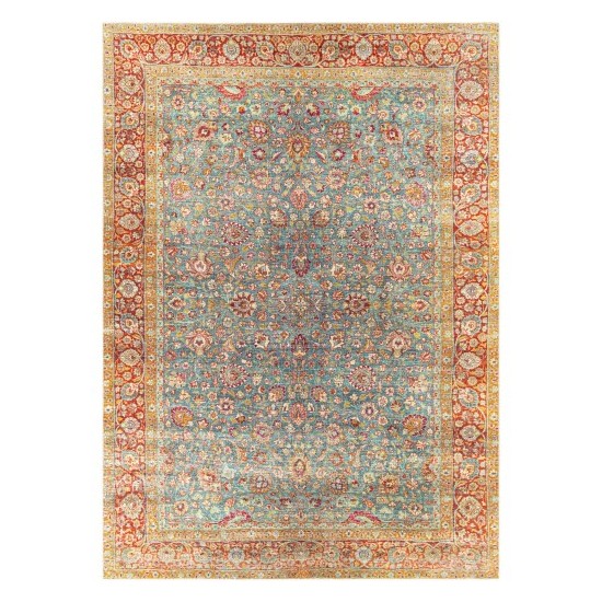 Surya Amelie Rug 7'10" X 10'2" - Deep Teal & Burgundy