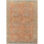 Surya Amelie Burnt Orange Rug 5'3" X 7'3"