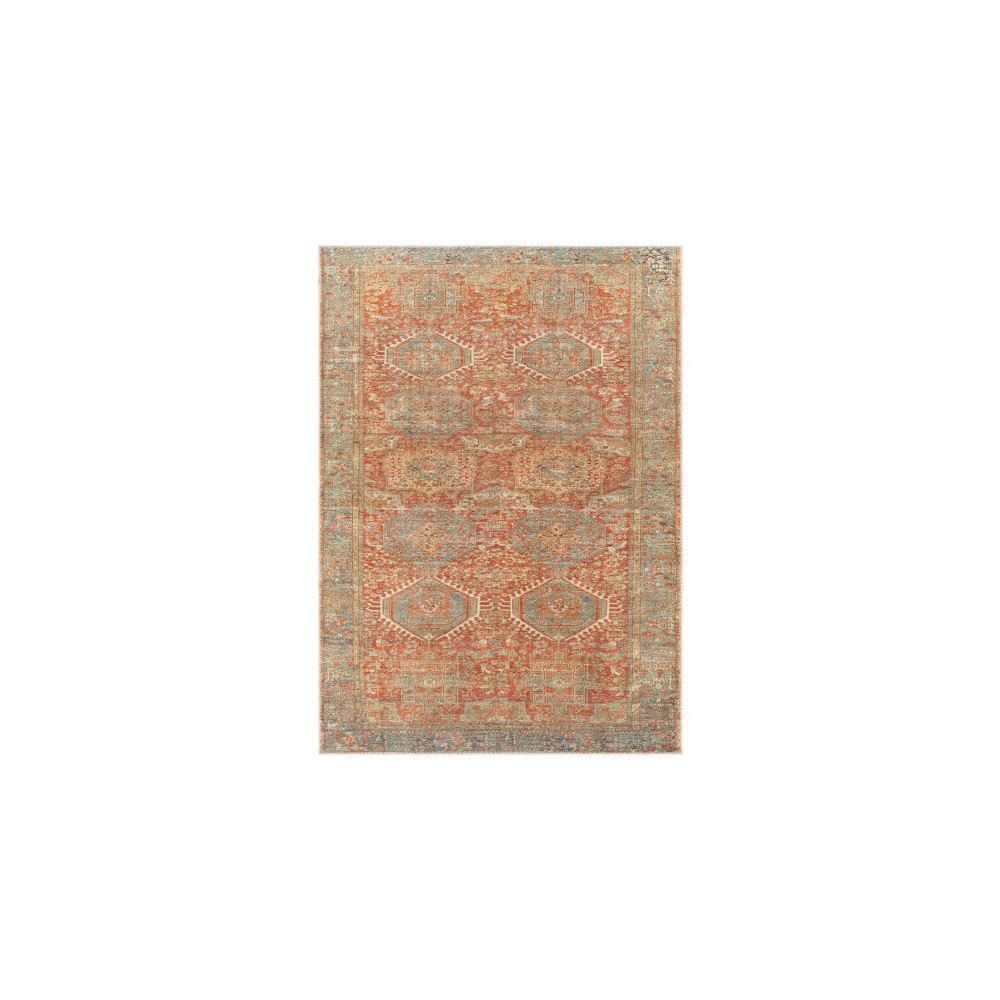 Surya Amelie Burnt Orange Rug 5'3" X 7'3"