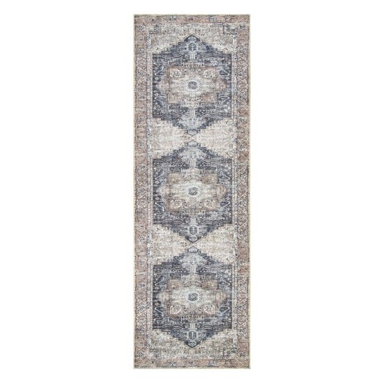 Surya Amelie Ink Blue Rug 2'7" X 14'