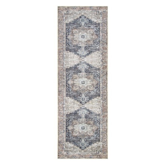 Surya Amelie Ink Blue Rug 2'7" X 7'10"