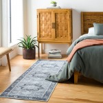 Surya Amelie Light Gray Rug 2'7" X 14'