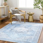 Surya Amelie Light Blue Rug 2' X 2'11"