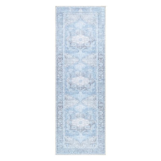 Surya Amelie Light Blue Rug 2'7" X 14'